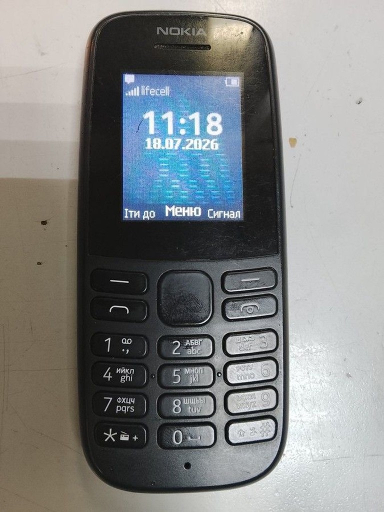 Объявление Nokia 105 single sim 2019 Б/У