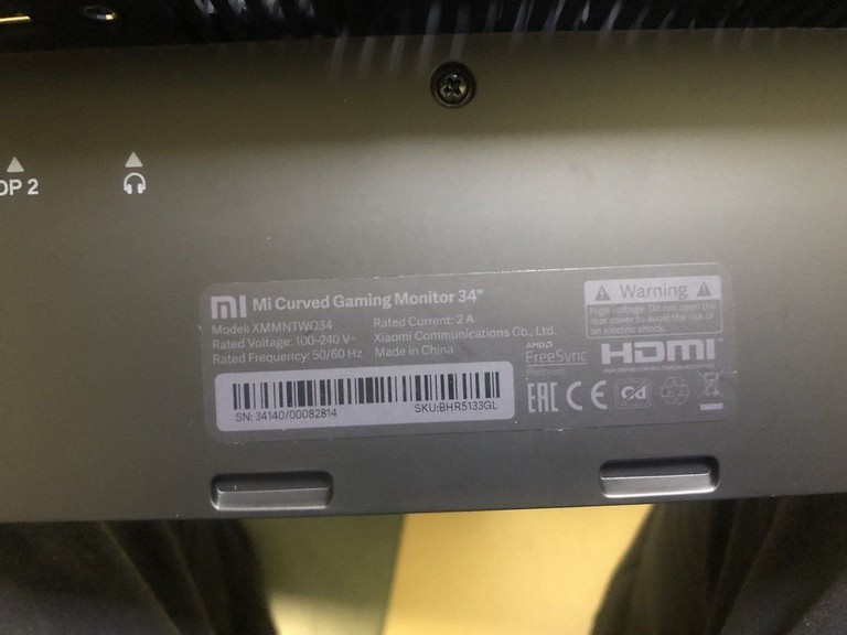 Оголошення Xiaomi mi curved gaming monitor 34" Б/У