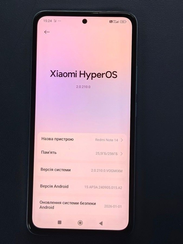 Дешево Xiaomi redmi note 14 8/256gb з ломбарду