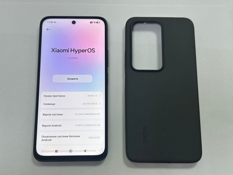 Купити Xiaomi redmi 15 4g 8/256gb Б/У
