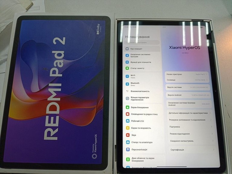 Купити Xiaomi Redmi Pad 2 8/256GB 4G Graphite Gray (VHU5617EU) Б/У