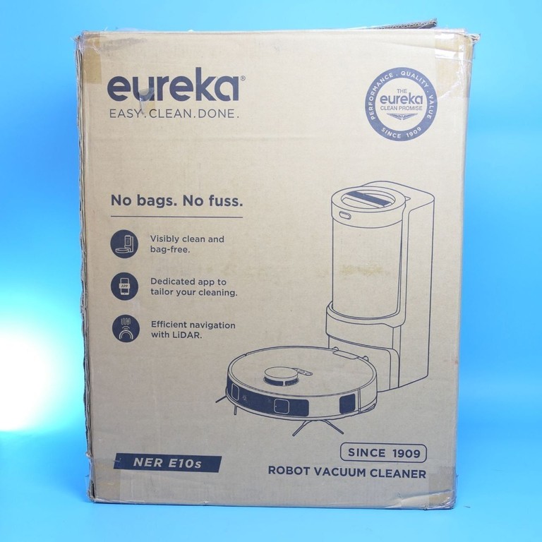 Eureka E10s з безмішковою станцією 4000Pa білий. Код:null. Изображение 10