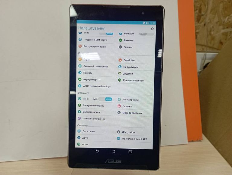 Asus zenpad c 7 8gb 3g