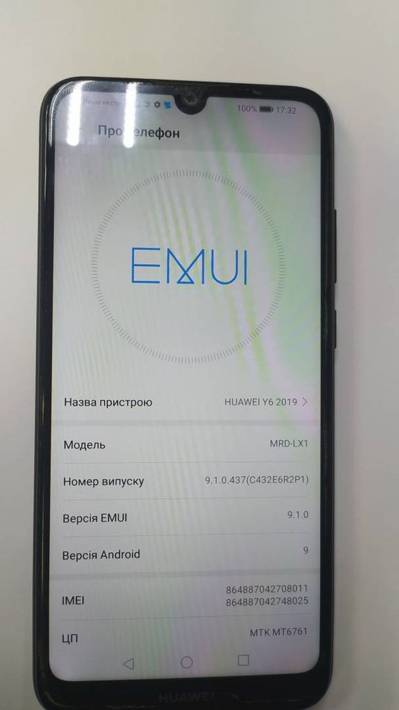 Huawei y6 2019 2/32gb