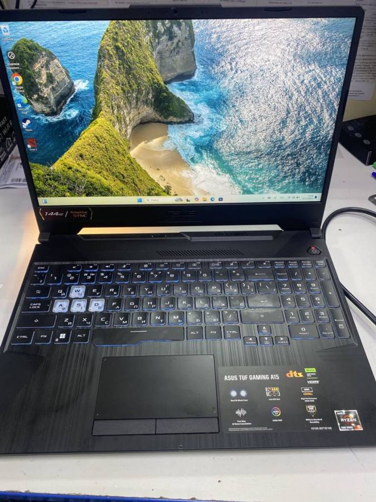 Asus tuf gaming a15 fa506n екр 15,6"/ ryzen 5 7535hs 3,3ghz/ ram16gb/ ssd512gb/ rtx 2050 Код:01-200403849. Изображение 13