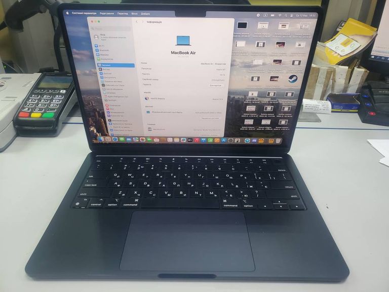 Apple macbook air 13,6" m2 2022 Код:01-200443538. Зображення 30