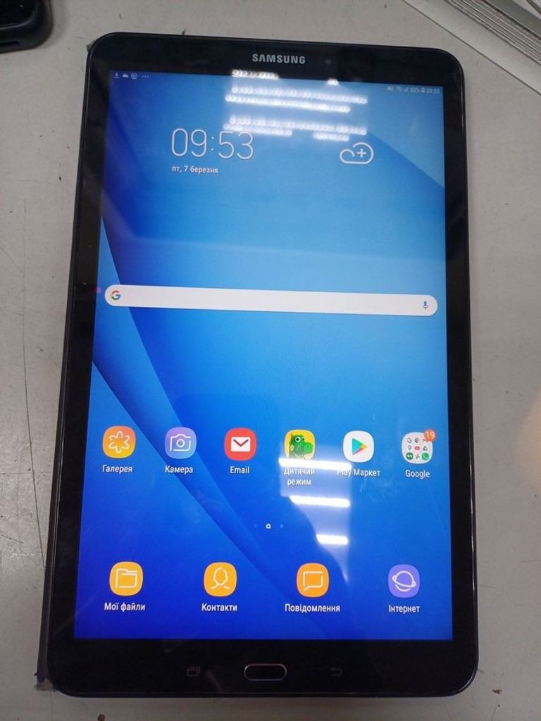 Объявление Samsung galaxy tab a 10.1 16gb 3g sm-t585 Б/У