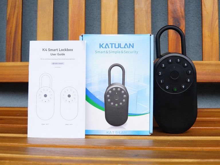 Розумна сейф-скринька для ключів Teglu з відбитком пальця/цифровим кодом, водонепроникна скринька для ключів з Bluetooth, сейф д Код:null. Зображення 7