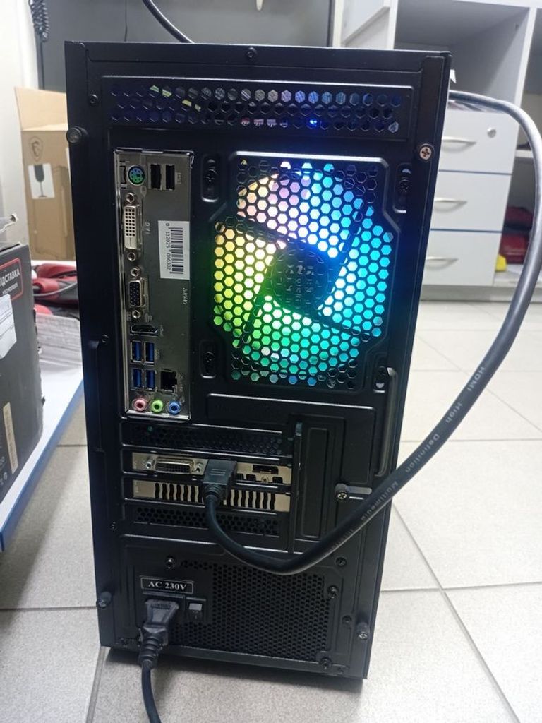 Пк amd ryzen 5 3600/ram 16 gb/hdd відсутній/ssd 1000 gb/nvidia rtx 3050 (geforce) 8gb gddr6 128bit Код:01-200566148. Зображення 8