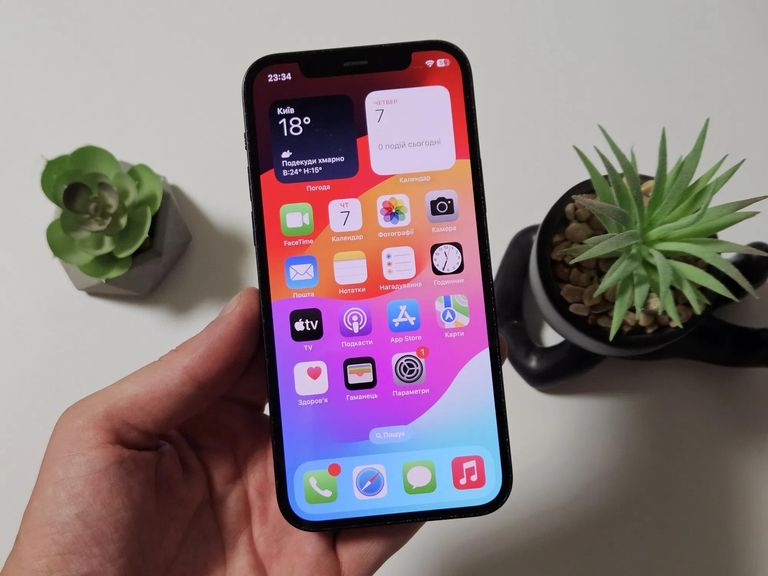 Объявление Apple iPhone 12 64GB Black (MGJ53/MGH63) Б/У