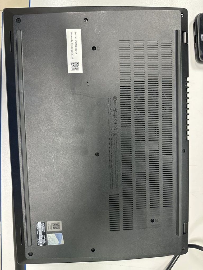 Купити Lenovo 15/core ultra 5 135u s1 ddr5/32gb ddr5/hdd *відсутній/ssd 512 gb/*інтегрована Б/У