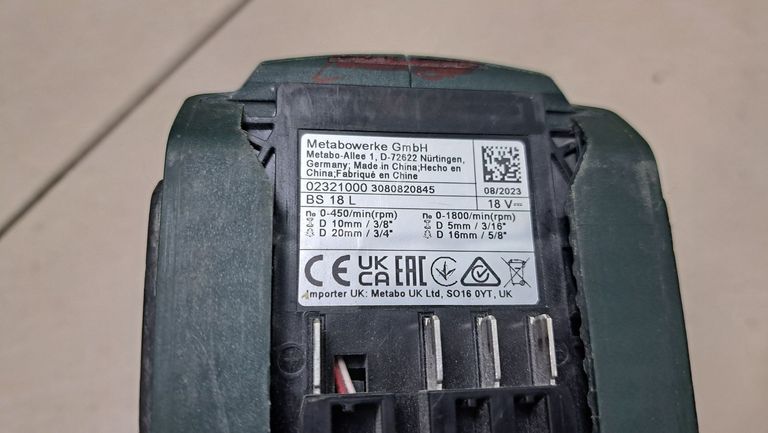 Metabo bs18l/bs18l/3акб 2ah18v/зп Код:01-200631936. Зображення 11