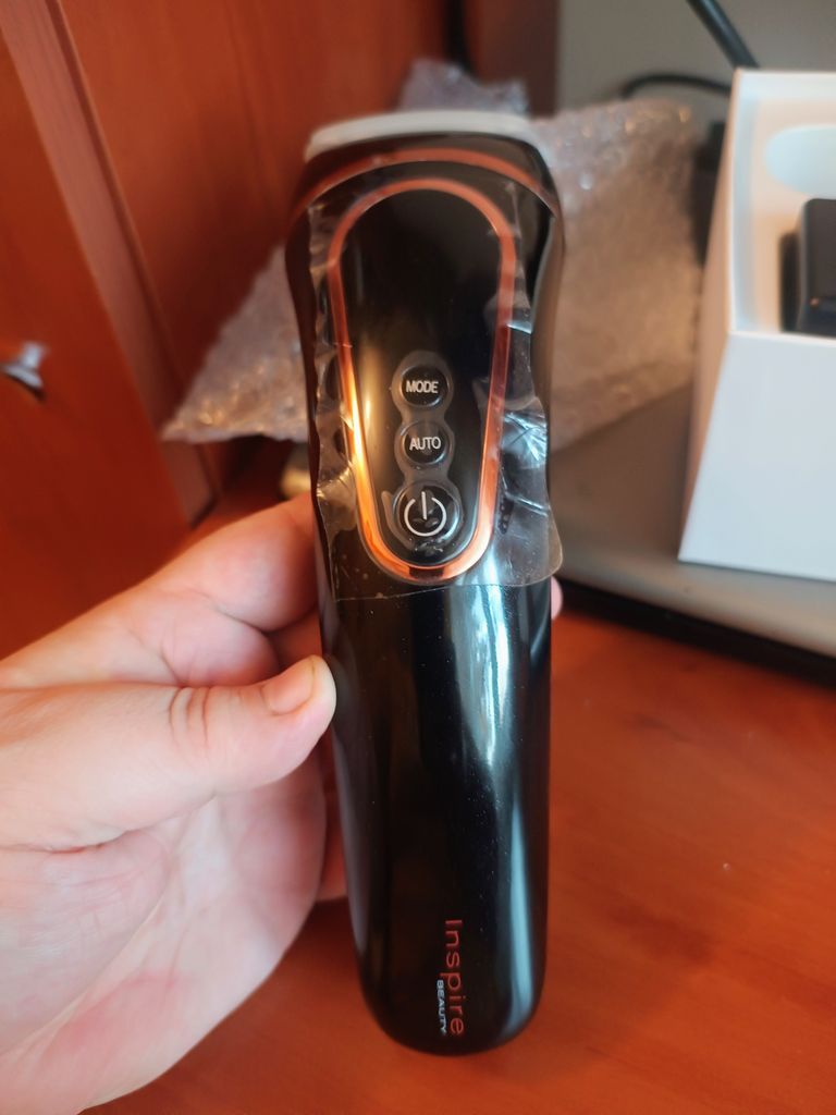 Купити Inspire IPL фотоепілятор з LED екраном INSPIRE чорний 3 в 1 (48441614) Б/У