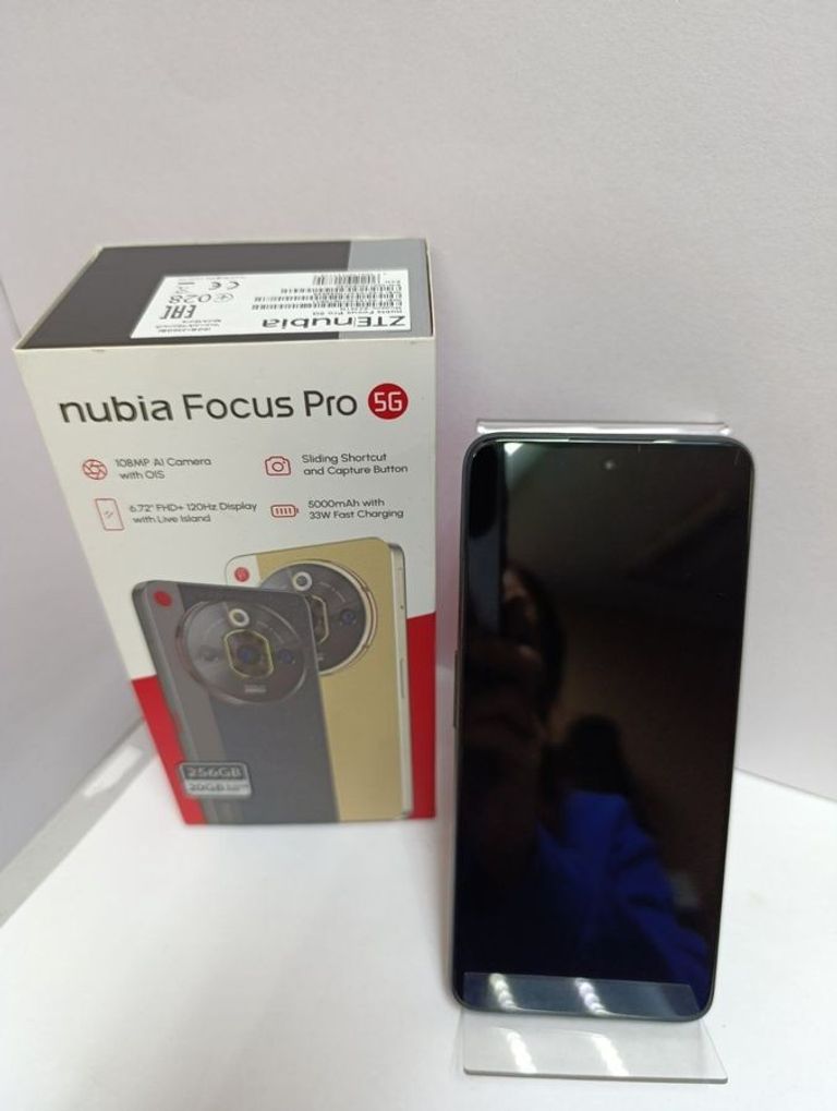 Объявление Zte Nubia Focus Pro 8/256GB Black Б/У