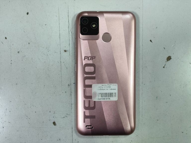 Дешиво Tecno POP 5 Go (BD1) 1/16GB Aether Black (4895180771019) с ломбарда