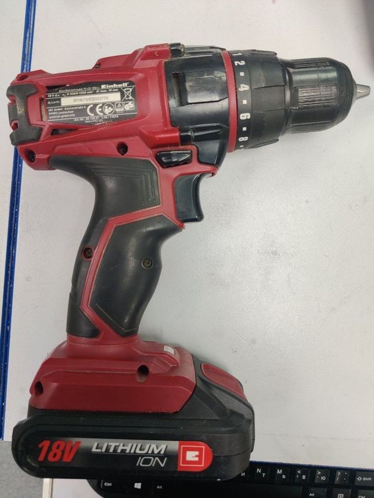 Дешево Einhell tc-cd 18-2 li 1акб зп з ломбарду