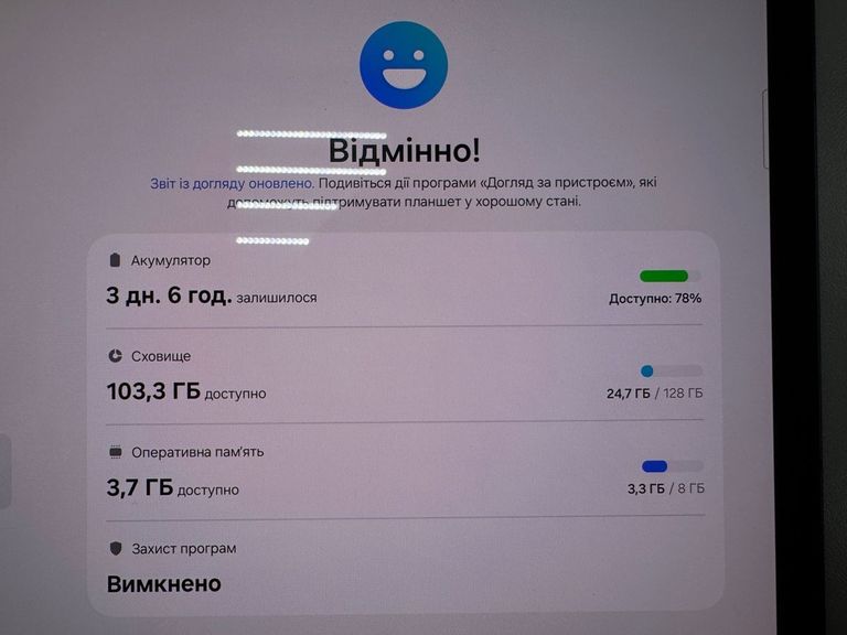 Дешиво Samsung galaxy tab s9 8/128gb wi-fi с ломбарда