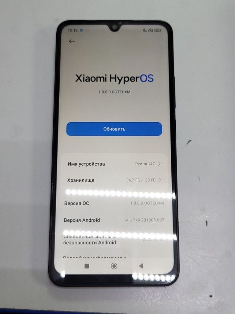 Оголошення Xiaomi redmi 14c 4/128gb Б/У