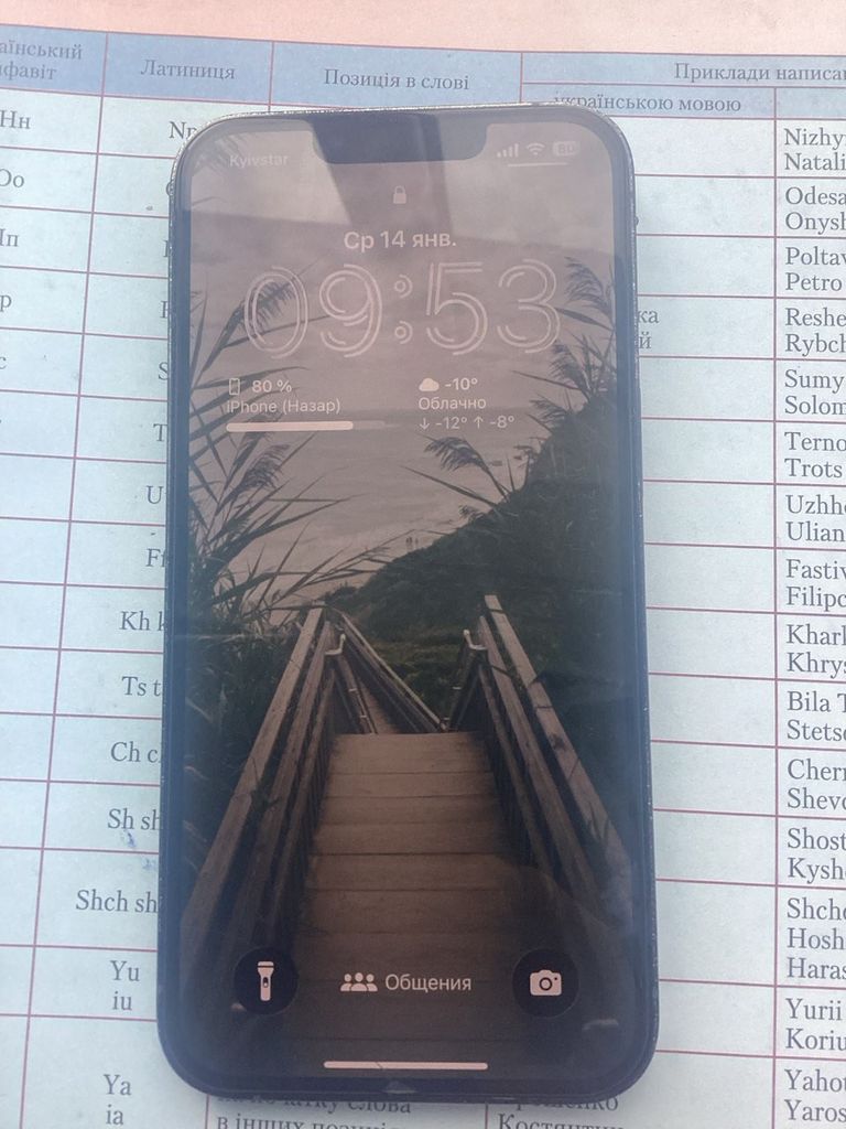 Оголошення Apple iPhone 13 Pro 128GB Sierra Blue (MLVD3) Б/У