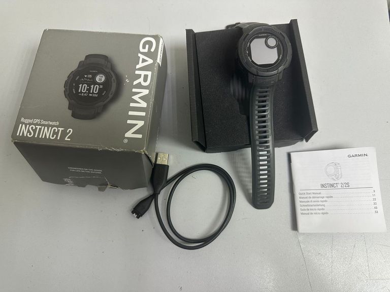 Купить Garmin instinct 2 - standard edition electric lime Б/У