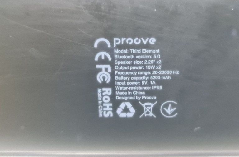 Распродажа Proove Third Element Black, продавец Техноскарб