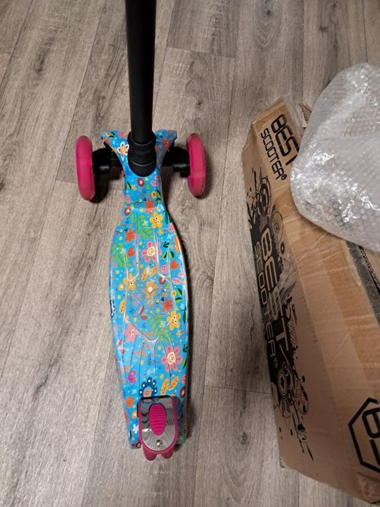 Самокат детский для мальчика и девочки - Best Scooter Код:null. Изображение 4