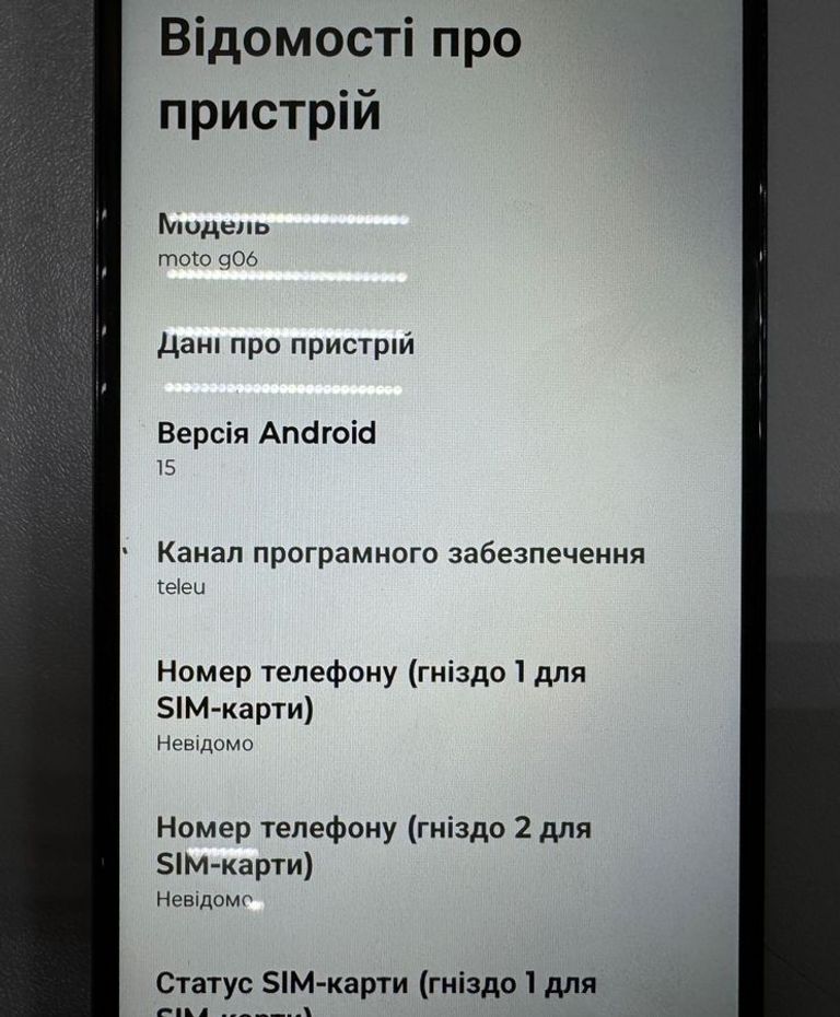 Дешево Motorola moto g06 4g 4/64gb tendril з ломбарду