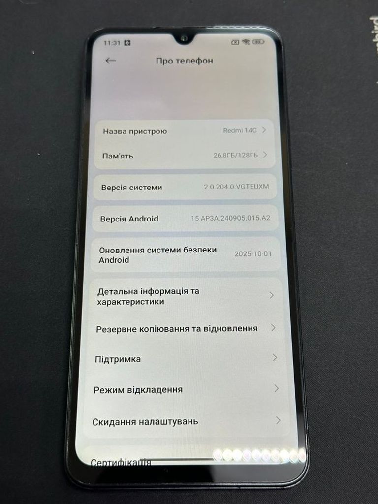 Xiaomi redmi 14c 4/128gb Код:01-200877961. Изображение 5