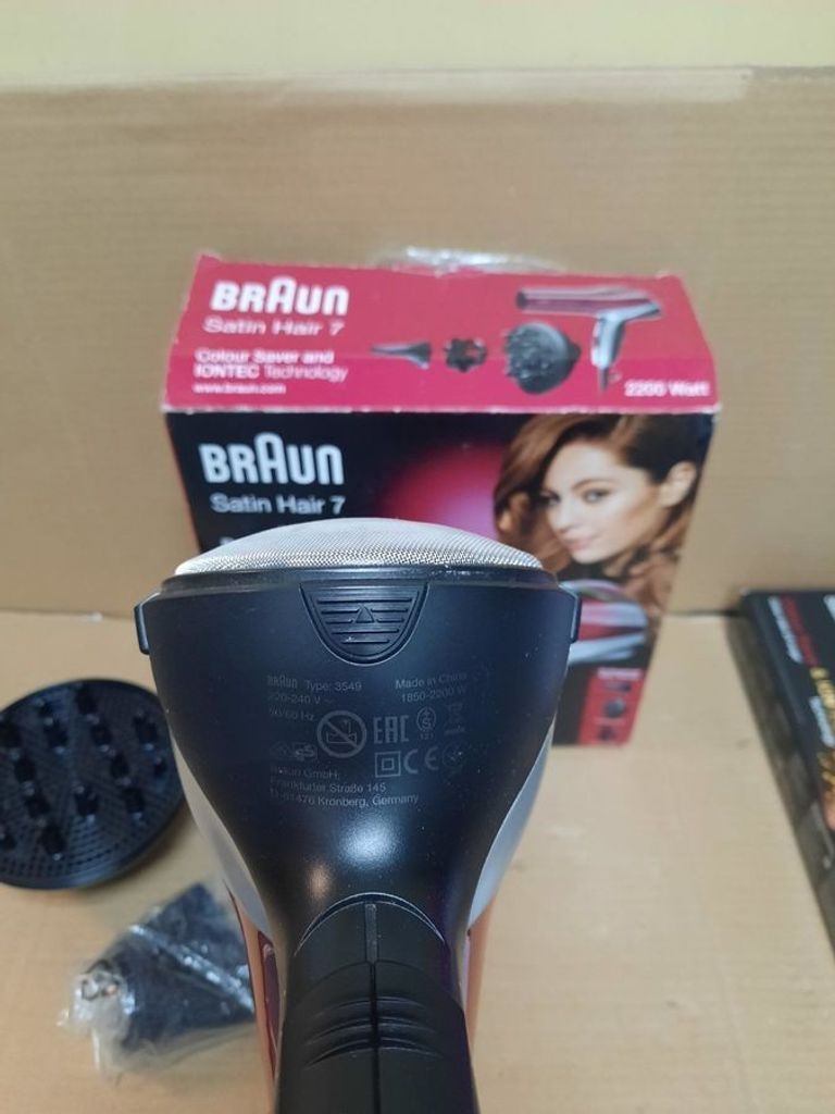 Объявление Braun Satin Hair 7 Colour Dryer HD 770 Б/У