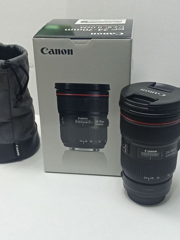 Купити Canon ef 24-70mm f/2,8l ii usm Б/У