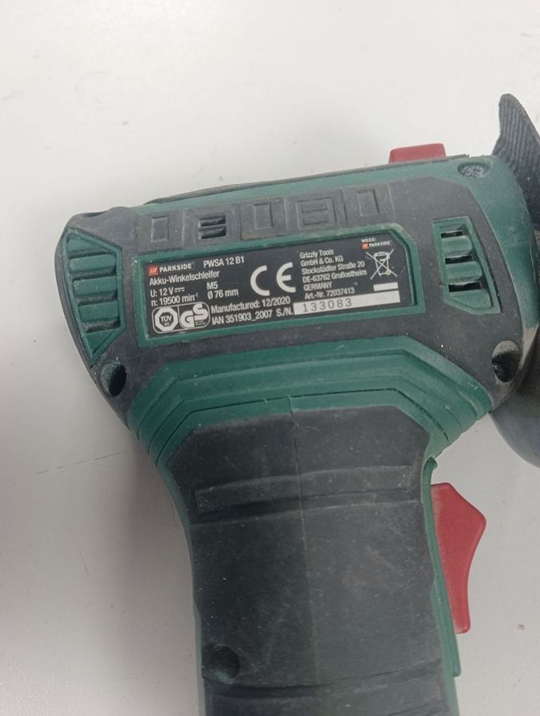 Дешево Parkside pwsa 12 b1 1акб зп з ломбарду