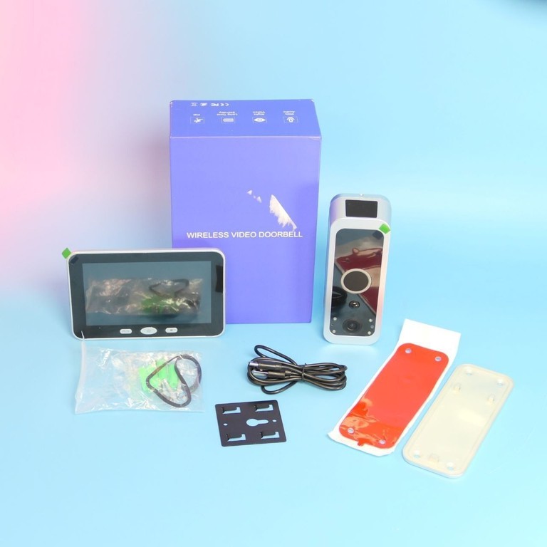 та портативним монітором, з нічним баченням та активним розпізнаванням людини, живлення від батареї, б Код:null. Изображение 4