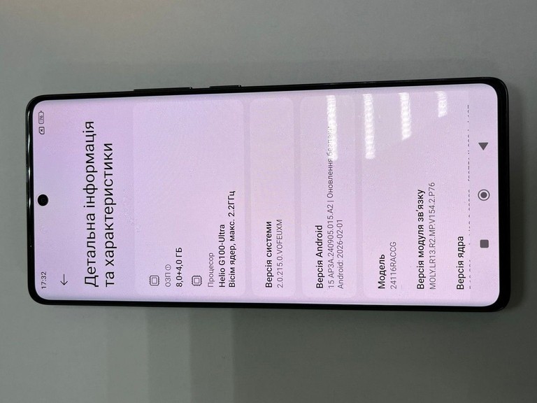 Объявление Xiaomi redmi note 14 pro 8/256gb Б/У