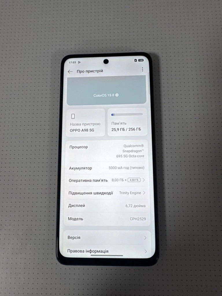 Oppo a98 5g 8/256gb Код:01-200886558. Изображение 10