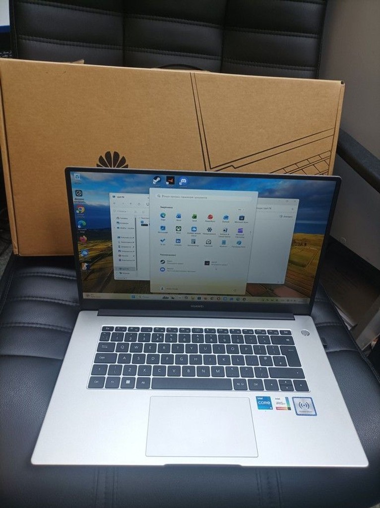 Купити Huawei 15/core i5-1155g7 ddr4/8gb ddr4/hdd *відсутній/ssd 512 gb/*інтегрована Б/У