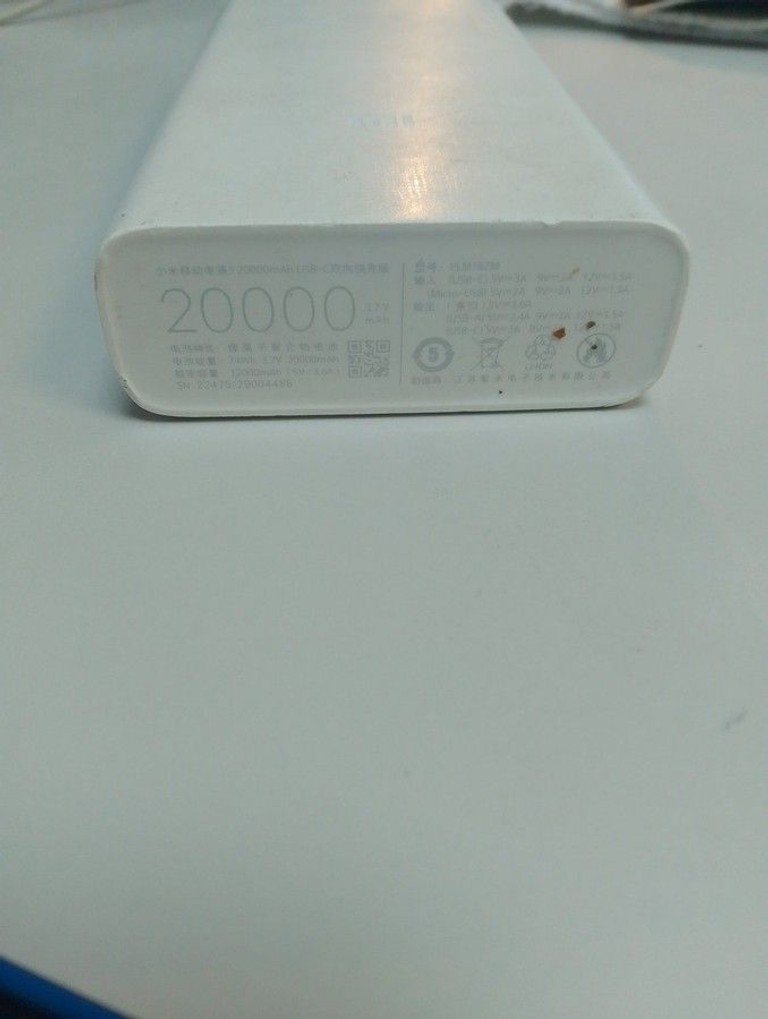 Купить Xiaomi mi power bank 3 20000 mah usb-c 18w Б/У