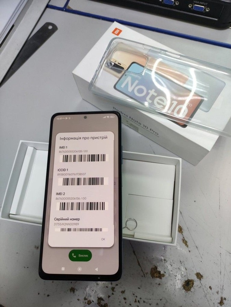 Дешиво Xiaomi redmi note 10 pro 6/128gb с ломбарда