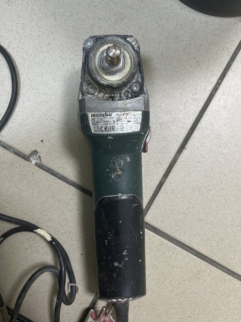 Оголошення Metabo wev 10-125 quick Б/У