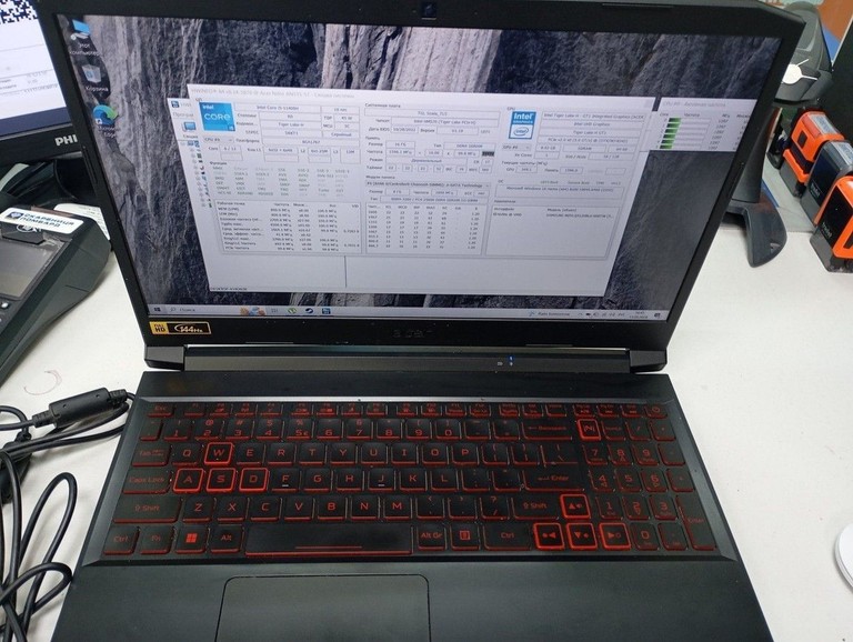 Оголошення Acer 15/core i5-11400h ddr4/16gb ddr4/ssd 512 gb/geforce rtx3050 4gb Б/У