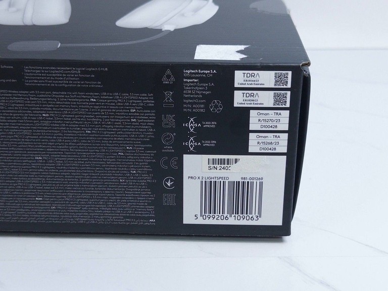 Logitech G Pro X 2 Lightspeed Wireless White Код:01-200986837. Зображення 11
