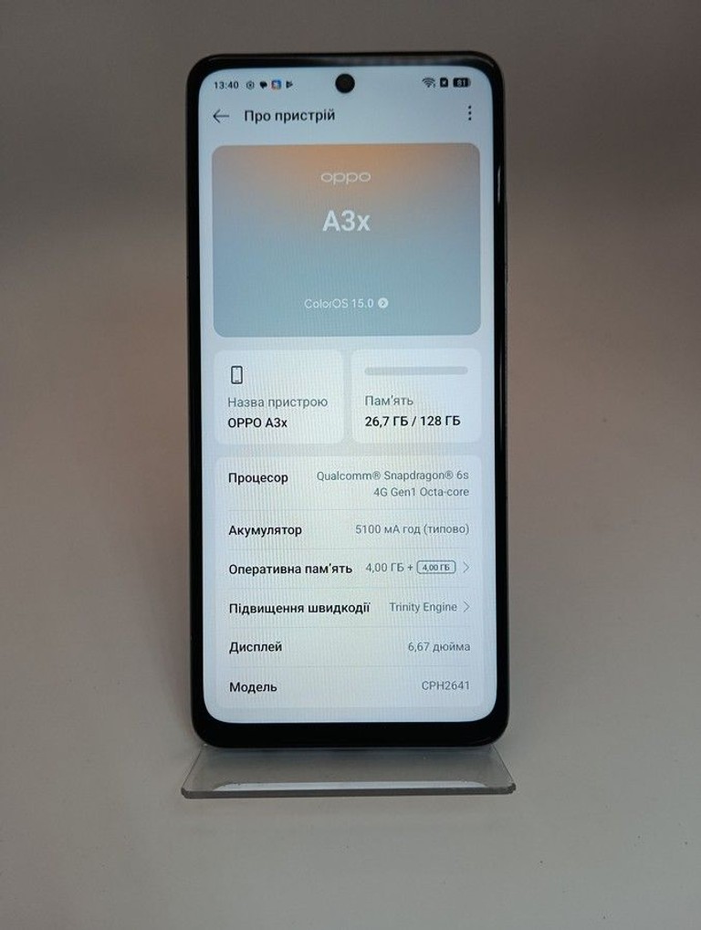 Oppo a3x 4g 4/128gb Код:01-200984822. Зображення 9