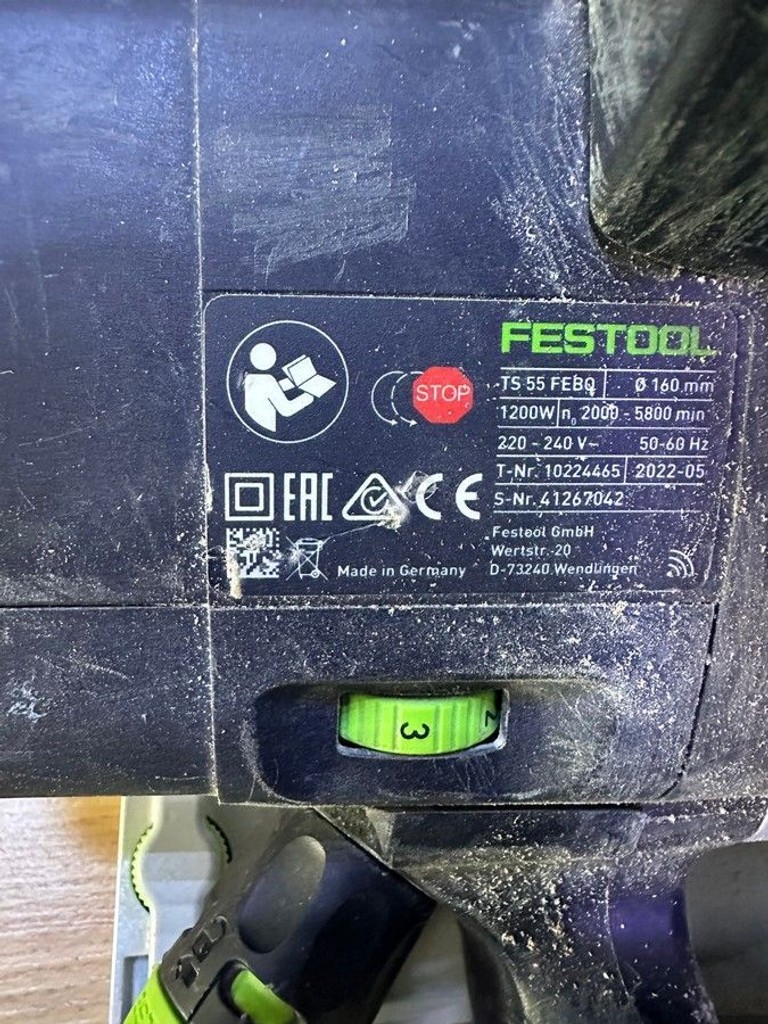 Розпродаж Festool TS 55 REBQ-Plus (561551), продавець Техноскарб