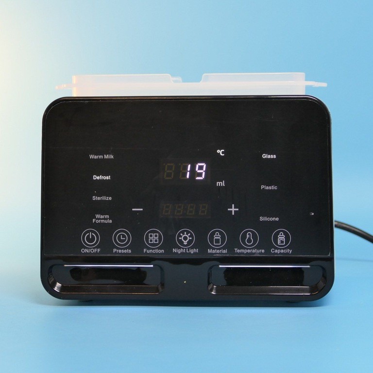Купить Milk Warmer розумний багатофункціональний 5в1, на дві пляшечки для дитячих пляшечок та дитячого харчування. Б/У