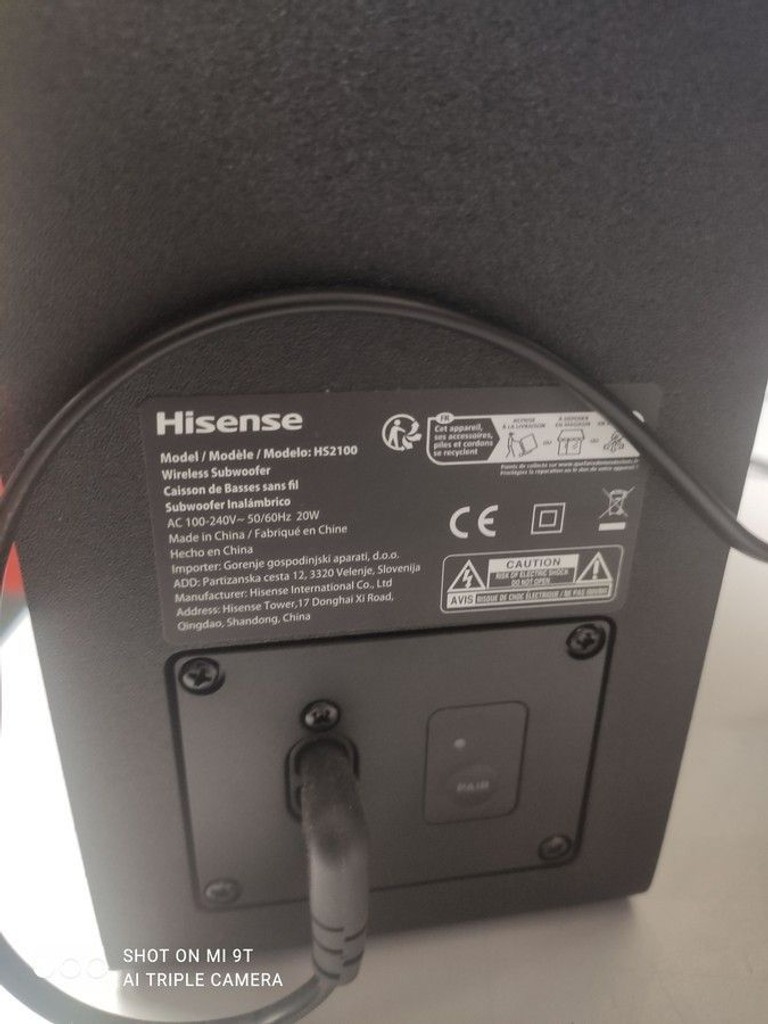 Оголошення Hisense HS2100 Б/У