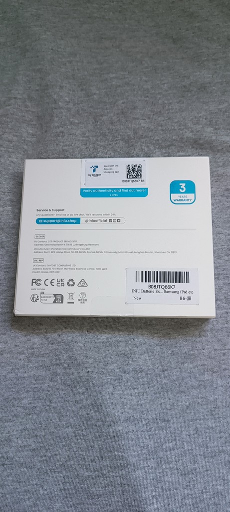 Дешево Iniu 10000mAh Black (BI-B6) з ломбарду