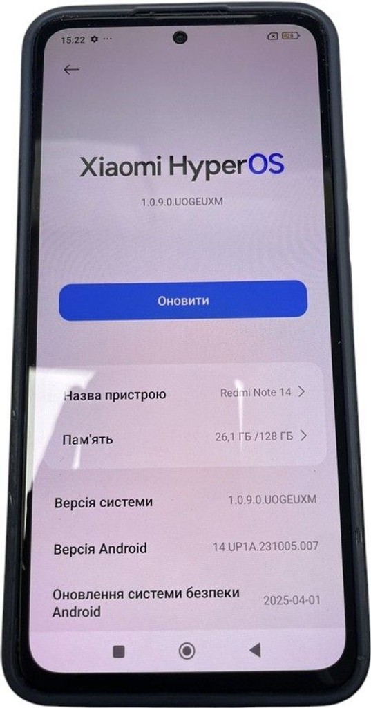 Купить Xiaomi redmi note 14 6/128gb Б/У