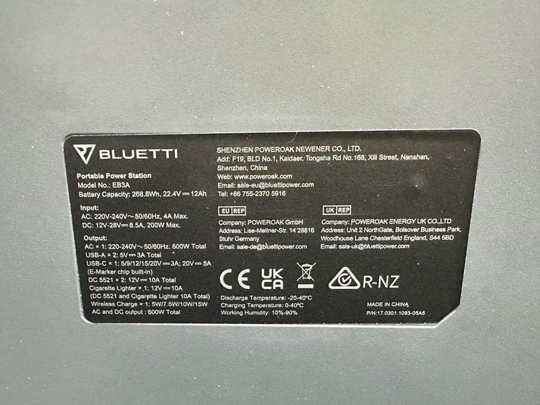 Bluetti eb3a 600w Код:01-201005113. Зображення 6