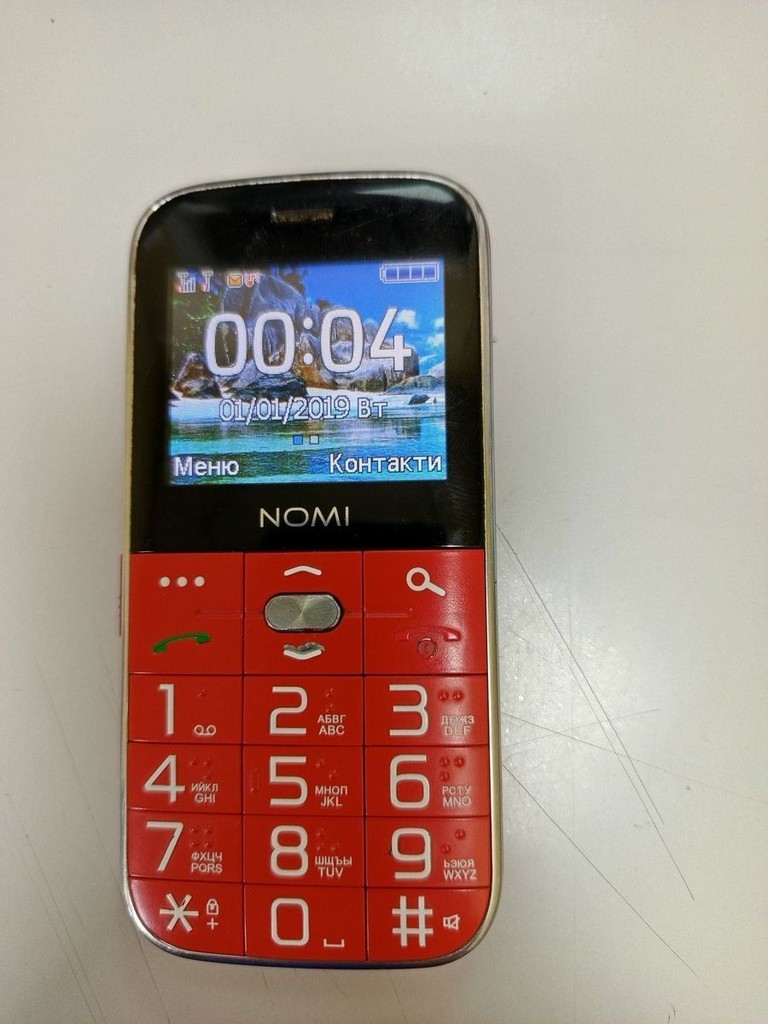 Купить Nomi i220 Red Б/У