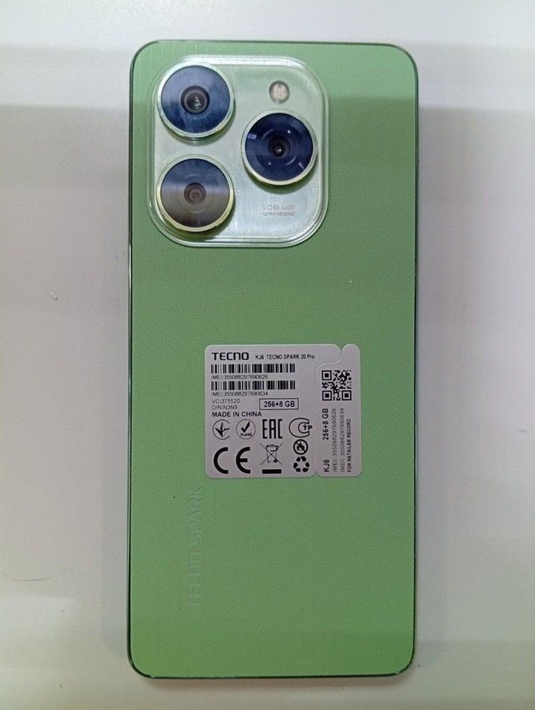 Оголошення Tecno spark 20 pro kj6 8/256gb Б/У