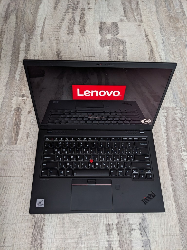 Купити Lenovo ThinkPad X1 Carbon Gen 8 — Флагманський 14" 4K UHD IPS (500 ніт) / i5-10310U / 16 GB / 512 GB SSD Б/У